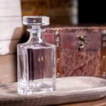 Staged Square Whisky Decanter